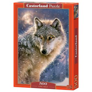 Puzzle Castorland 500el Samotny Wilk